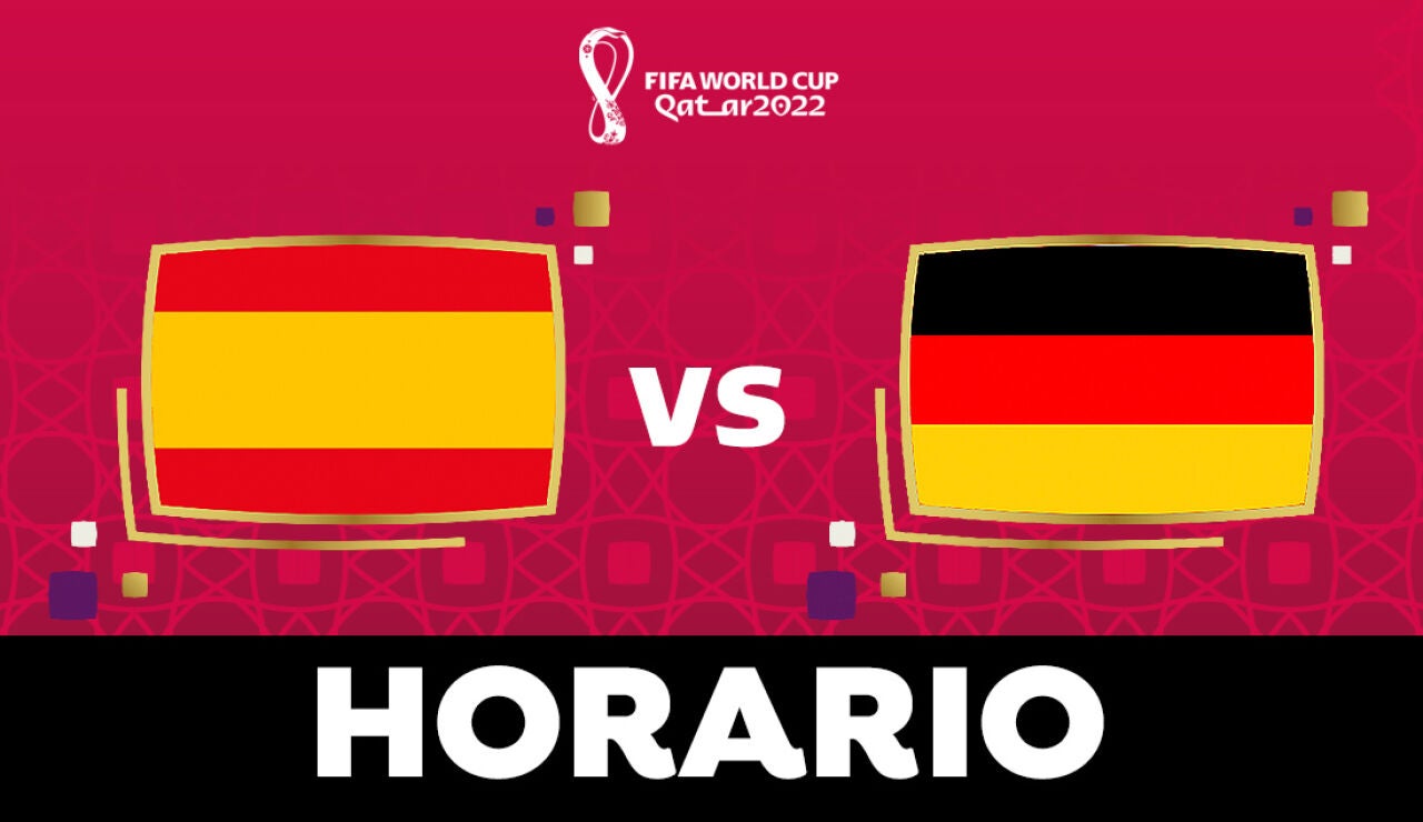 España - Alemania: Horario y dónde ver el partido del Mundial de Qatar en directo