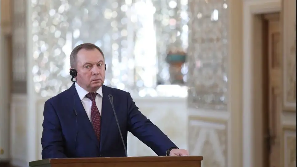 Vladimir Makei, ministro de Exteriores de Bielorrusia Vladimir Makei, ministro de Exteriores de Bielorrusia