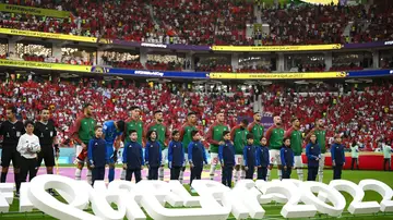 Marruecos en el partido de hoy frente a bélgica Marruecos en el partido de hoy frente a bélgica