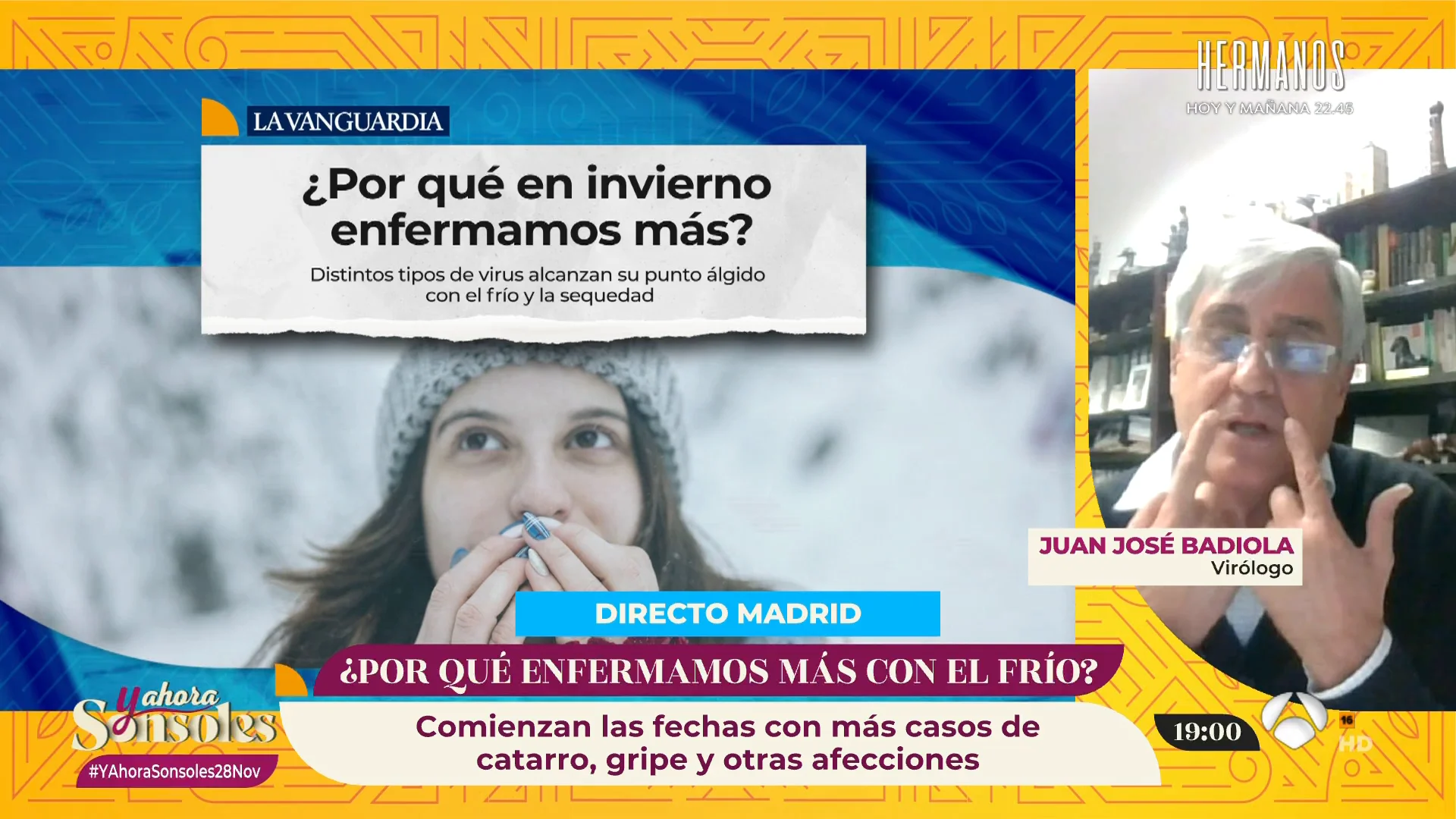&iquest;Por qu&eacute; enfermamos m&aacute;s en invierno? &iexcl;Un epidemi&oacute;logo nos cuenta cu&aacute;les son las razones!