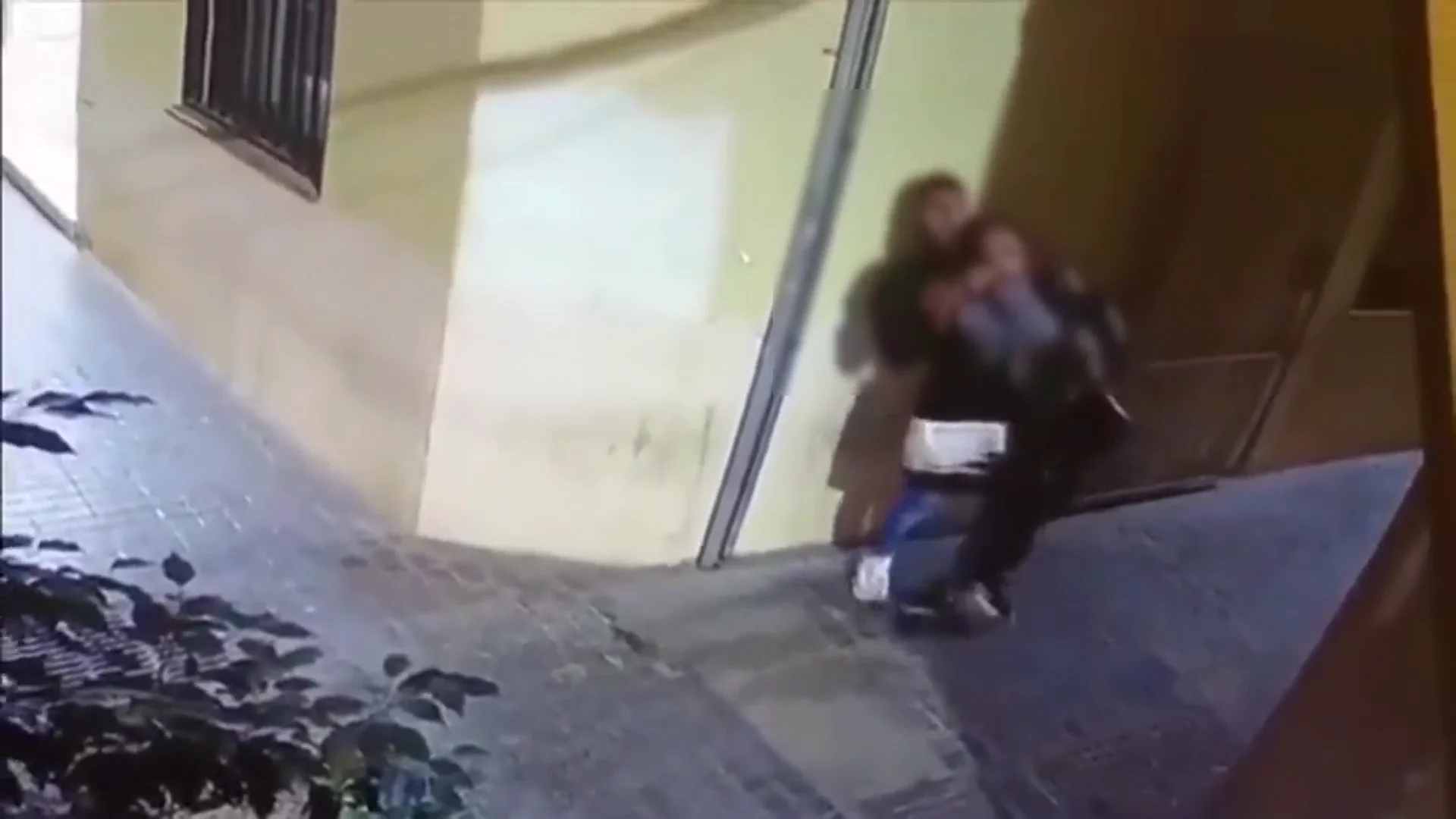 El v&iacute;deo del 'matale&oacute;n' a una turista en M&aacute;laga para robarle 