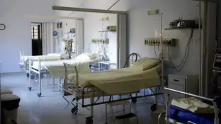 Camas en un hospital Camas en un hospital