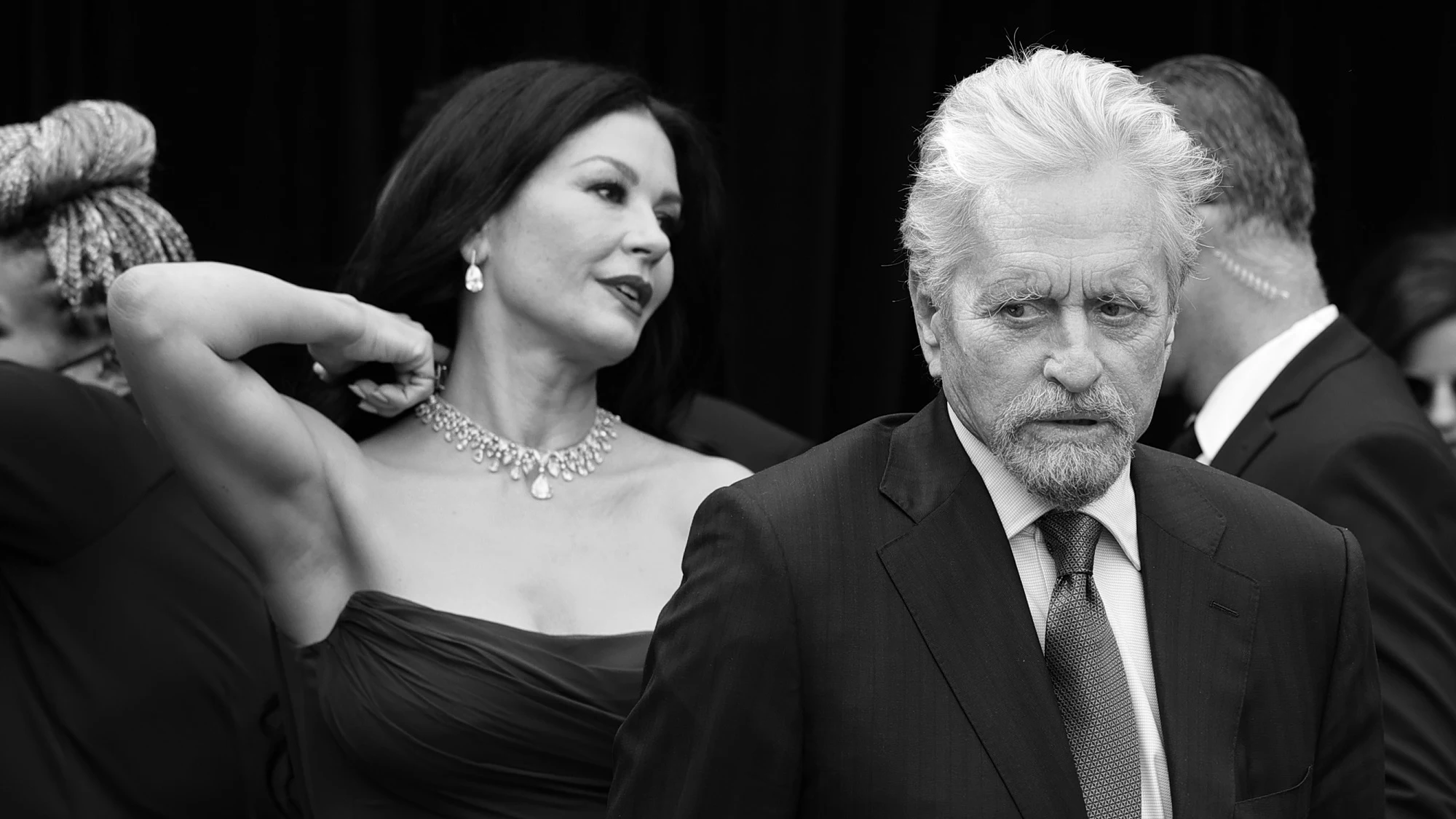 Catherine Zeta-Jones y Michael Douglas