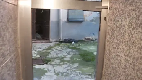 El lugar donde se encontró el cadáver momificado El lugar donde se encontró el cadáver momificado