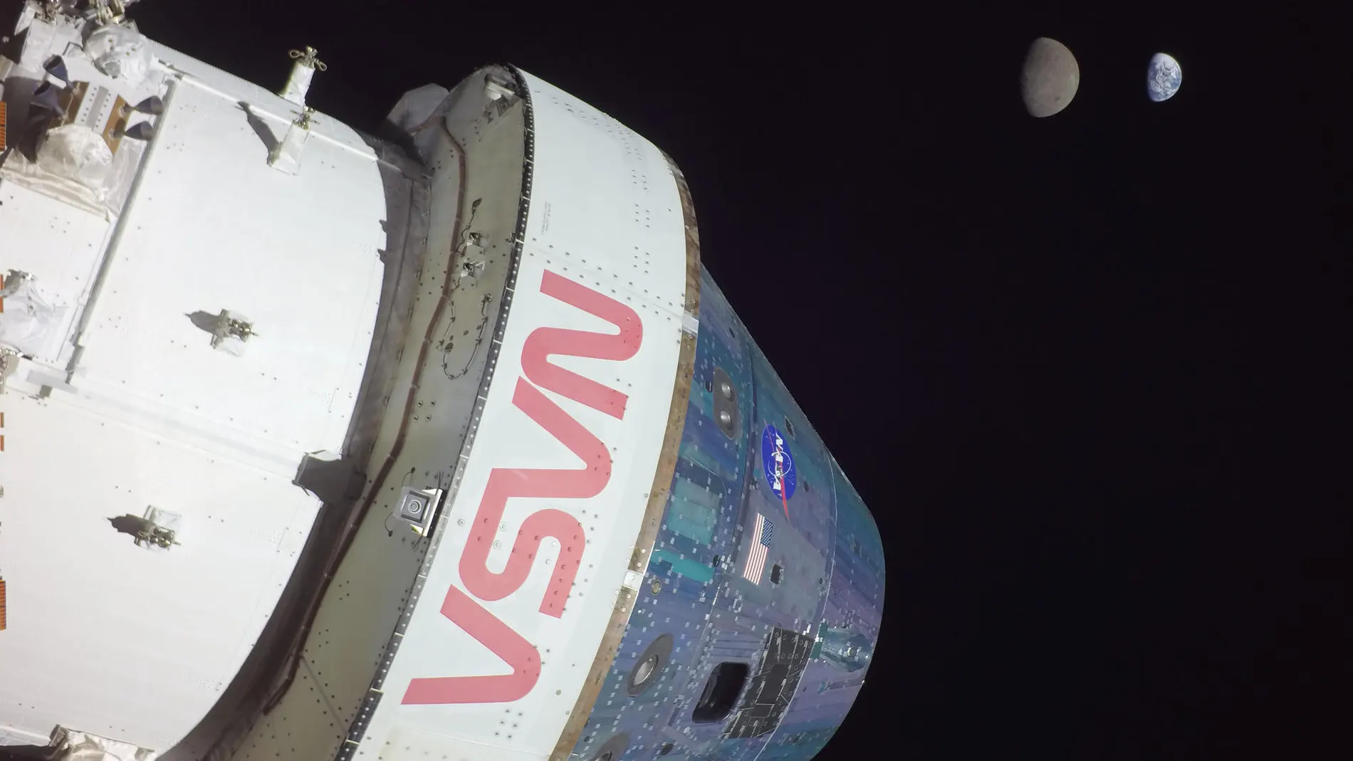 Nuevo record de distancia de una nave disenada para astronautas