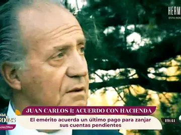 El rey Juan Carlos I salda sus deudas con Hacienda y logra esquivar el delito penal El rey Juan Carlos I salda sus deudas con Hacienda y logra esquivar el delito penal