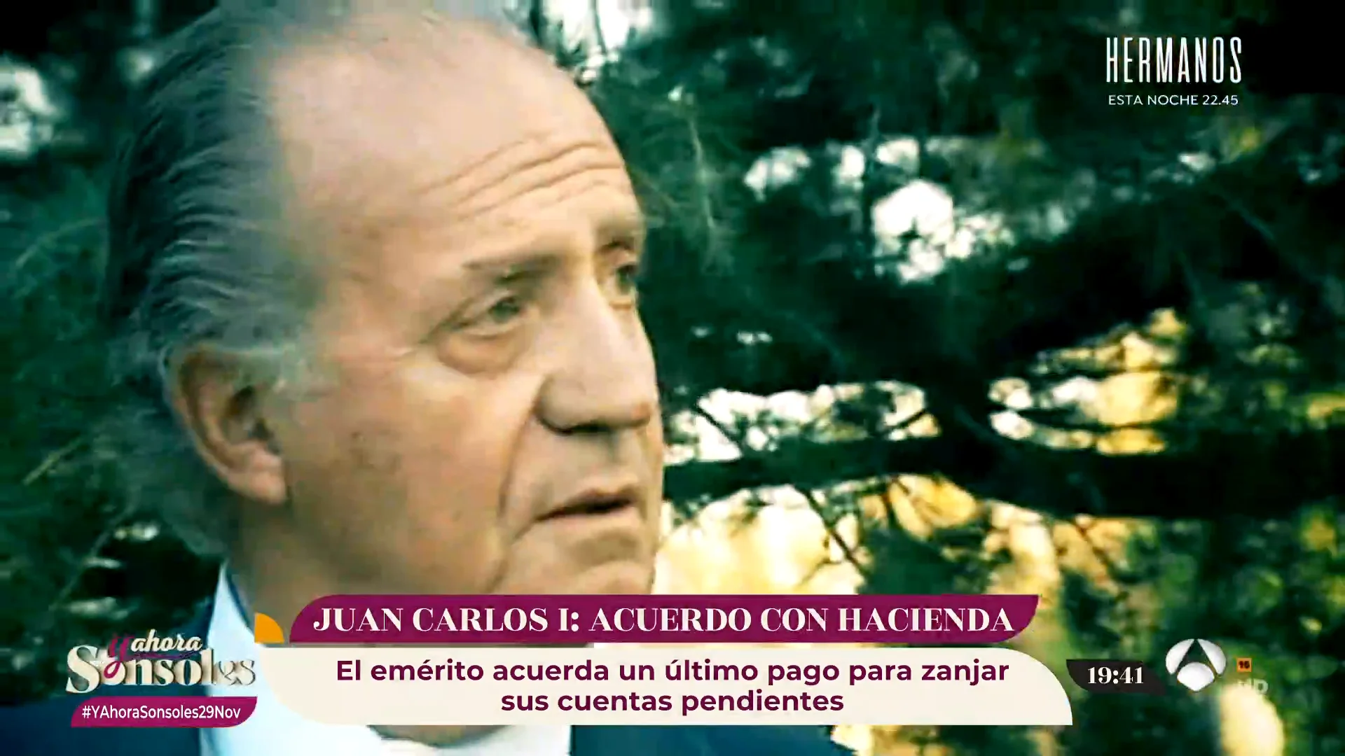 El rey Juan Carlos I salda sus deudas con Hacienda y logra esquivar el delito penal El rey Juan Carlos I salda sus deudas con Hacienda y logra esquivar el delito penal