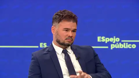 Gabriel Rufián, portavoz de ERC en el Congreso Gabriel Rufián, portavoz de ERC en el Congreso