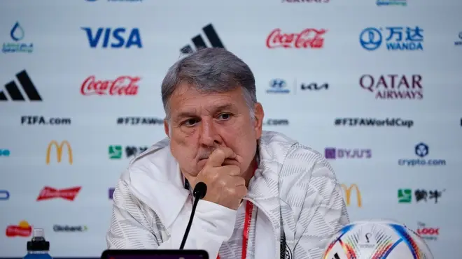 Tata Martino durante una rueda de prensa Tata Martino durante una rueda de prensa