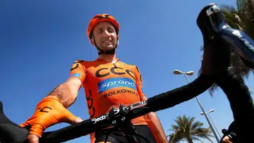 El ciclista italiano Davide Rebellin El ciclista italiano Davide Rebellin