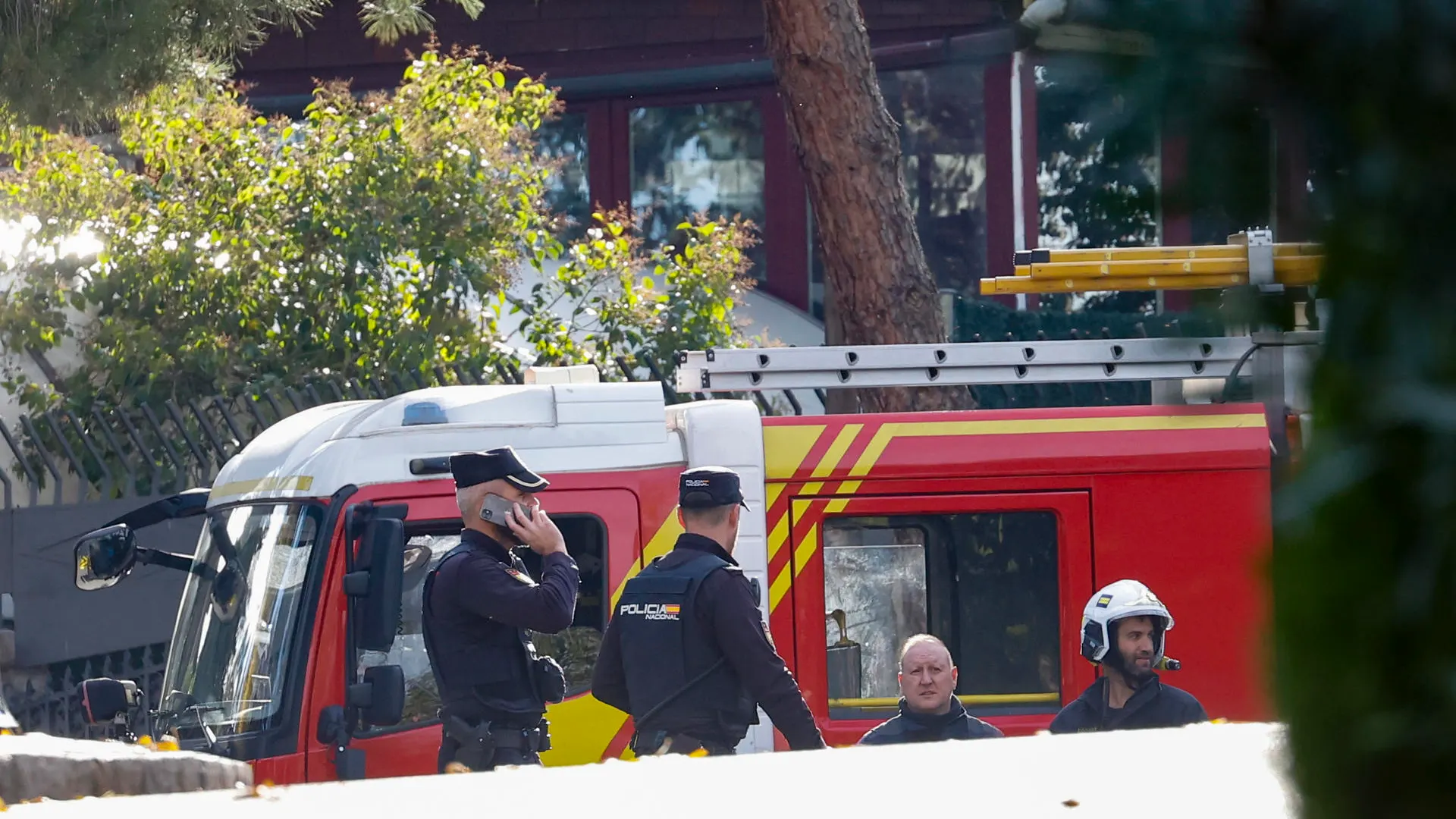 Explosi&oacute;n en la Embajada de Ucrania en Madrid