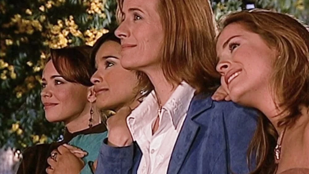 Natasha Klauss, Paola Rey, Kristina Lilley y Danna García en 'Pasión de Gavilanes' Natasha Klauss, Paola Rey, Kristina Lilley y Danna García en 'Pasión de Gavilanes'