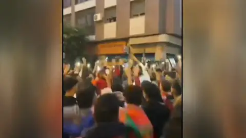 Estallido de júbilo en El Ejido Estallido de júbilo en El Ejido