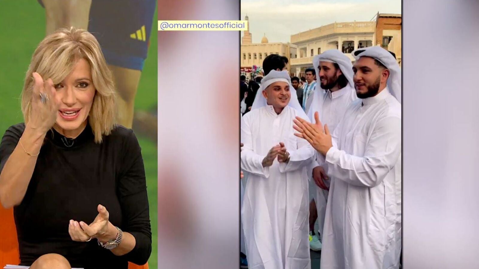 Susanna Griso comenta el paso de Omar Montes por el Mundial de Qatar: 