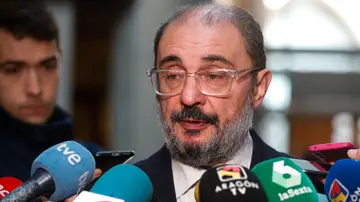 El presidente del Gobierno de Aragón, Javier Lambán El presidente del Gobierno de Aragón, Javier Lambán