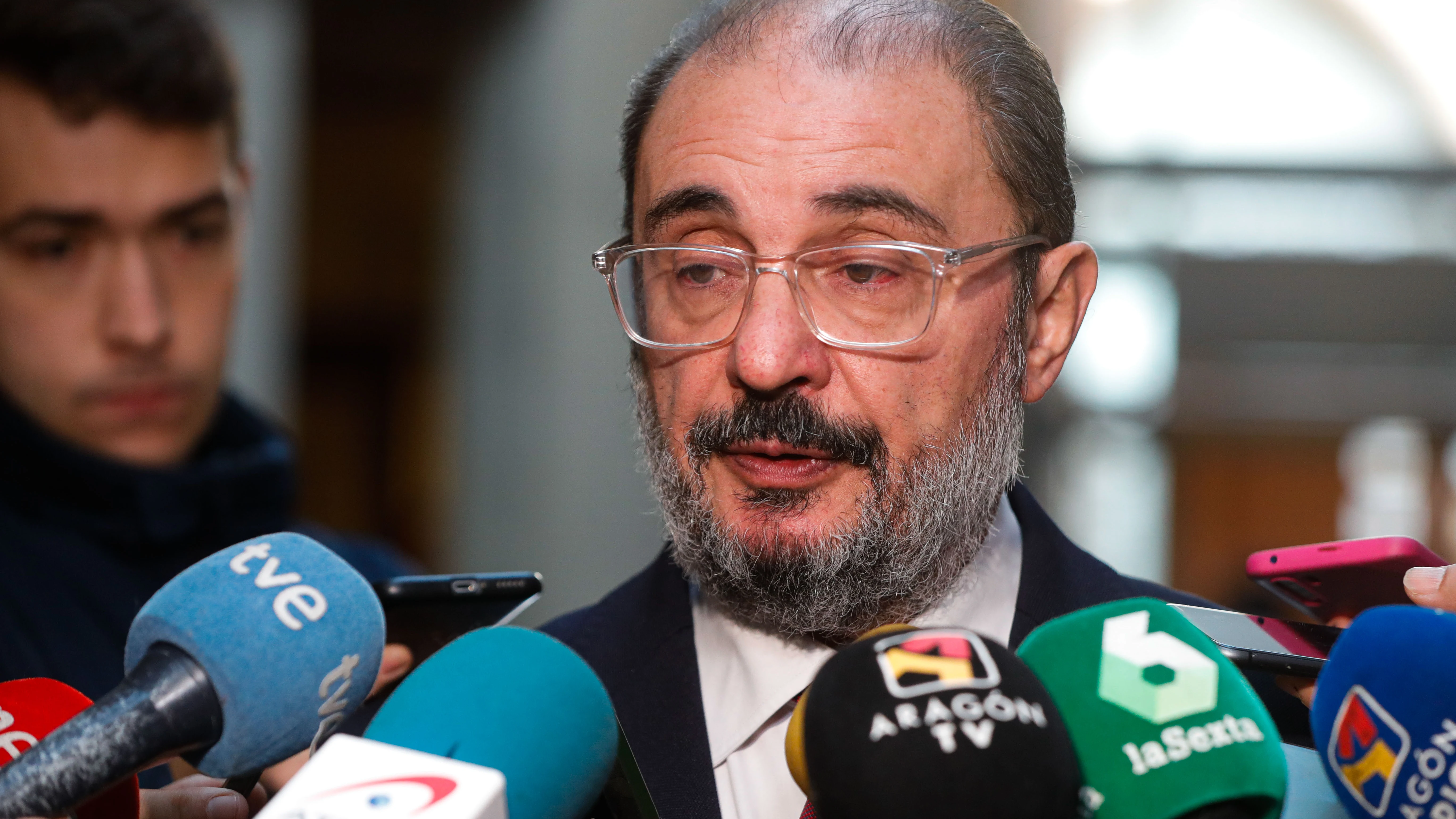 El presidente del Gobierno de Aragón, Javier Lambán El presidente del Gobierno de Aragón, Javier Lambán
