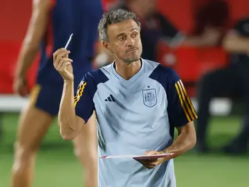 El entrenador de la selección española, Luis Enrique El entrenador de la selección española, Luis Enrique