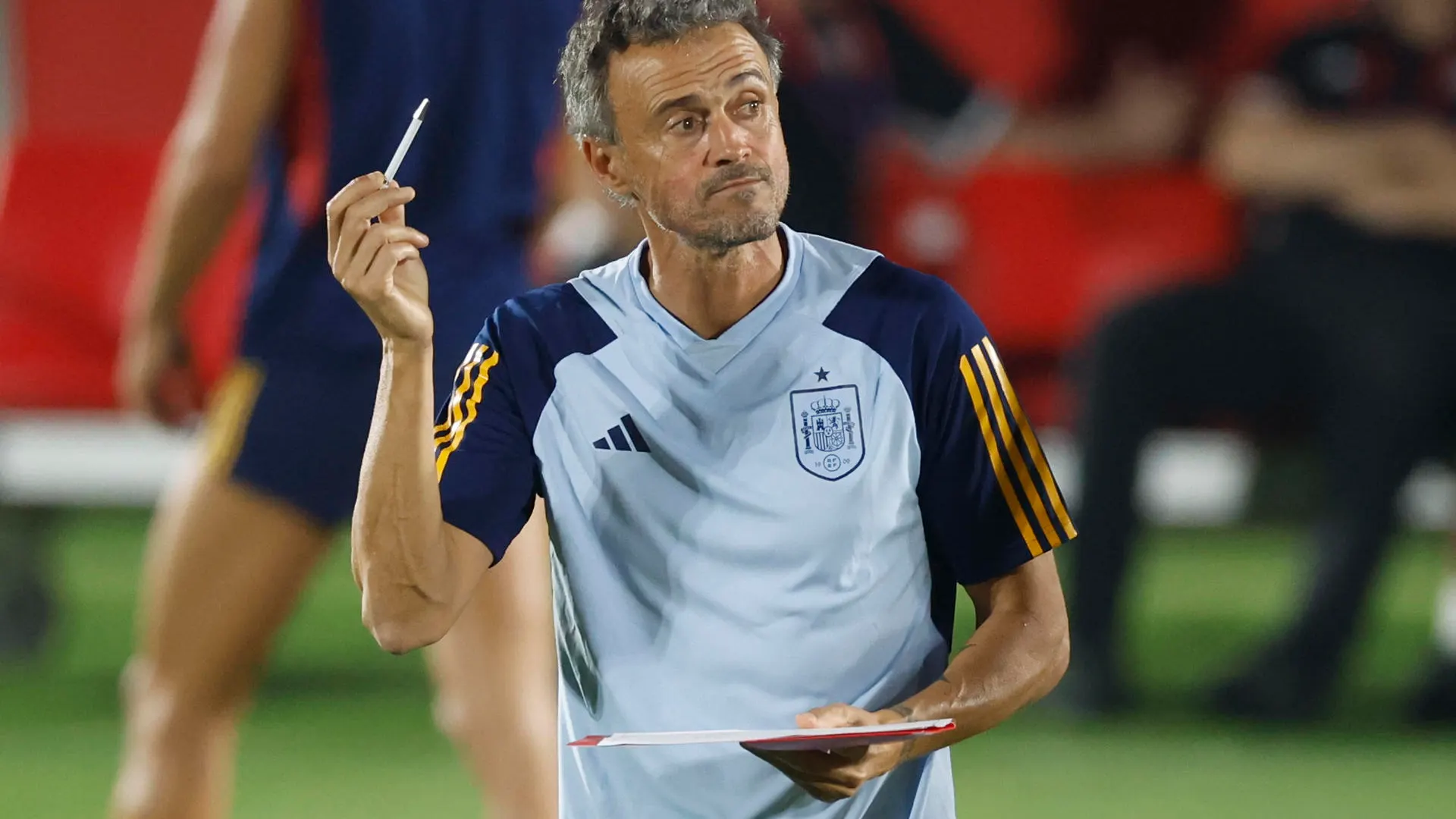 El entrenador de la selección española, Luis Enrique El entrenador de la selección española, Luis Enrique