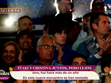 Iñaki Urdangarin y la infanta Cristina juntos en un partido de baloncesto, pero separados por su hijo Pablo Iñaki Urdangarin y la infanta Cristina juntos en un partido de baloncesto, pero separados por su hijo Pablo