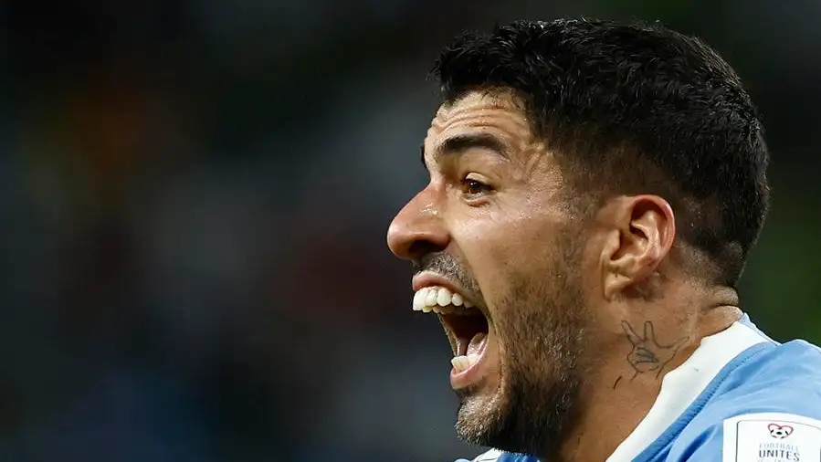 Luis Suárez, en el partido ante Ghana Luis Suárez, en el partido ante Ghana