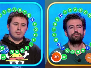 Todo por decidir en el último turno de Rafa frente a Orestes en ‘El Rosco’: “¡Qué bien jugado!” Todo por decidir en el último turno de Rafa frente a Orestes en ‘El Rosco’: “¡Qué bien jugado!”