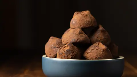 Trufas de tiramisú. Trufas de tiramisú.