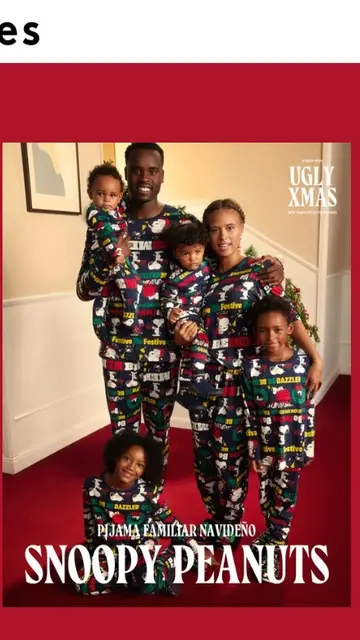 Pijama familiar navideño Pijama familiar navideño