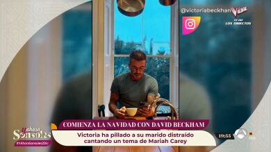 David Beckham se transforma en Mariah Carey y clava el himno navideño por excelencia