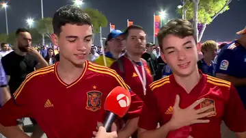 Aficionados españoles en el Mundial de Qatar Aficionados españoles en el Mundial de Qatar