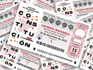 Lista de premios de la Lotería Nacional en el Sorteo Extraordinario de la Constitución del 10 de diciembre
