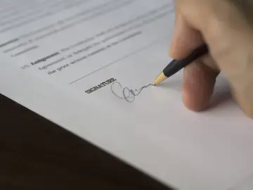 Firma de contrato Firma de contrato
