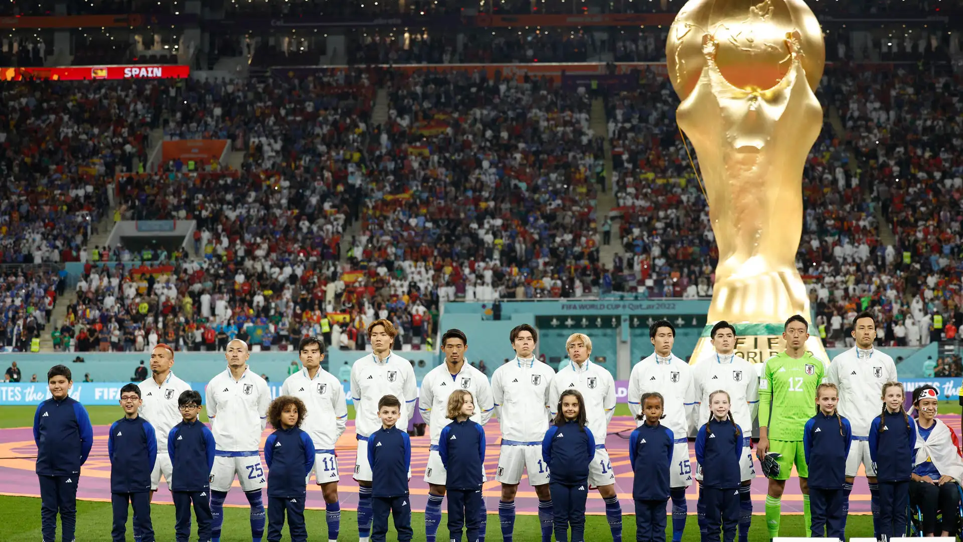 Jap&oacute;n, en el partido contra Espa&ntilde;a