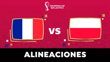 Alineación de Francia hoy contra Polonia en los octavos de final del Mundial de Qatar Alineación de Francia hoy contra Polonia en los octavos de final del Mundial de Qatar