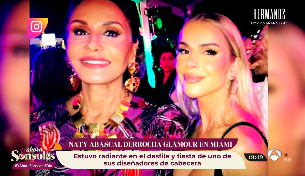 El glamour de Naty Abascal, presente en los eventos más exclusivos también en Miami