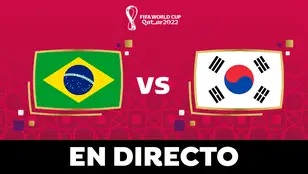 Brasil - Corea del Sur: partido de octavos de final del Mundial de Qatar, en directo