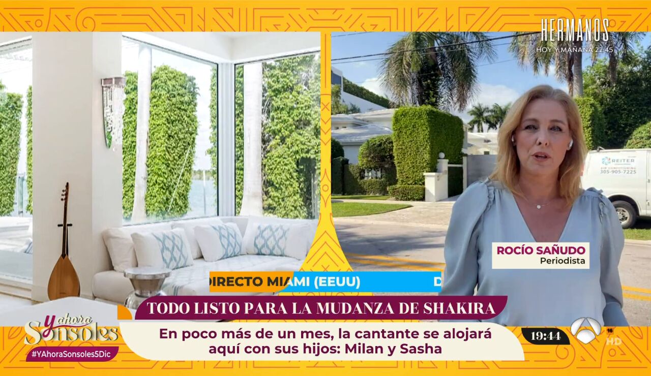 Descubre cómo es la casa de Shakira en Miami: así es por dentro el nuevo hogar de la familia