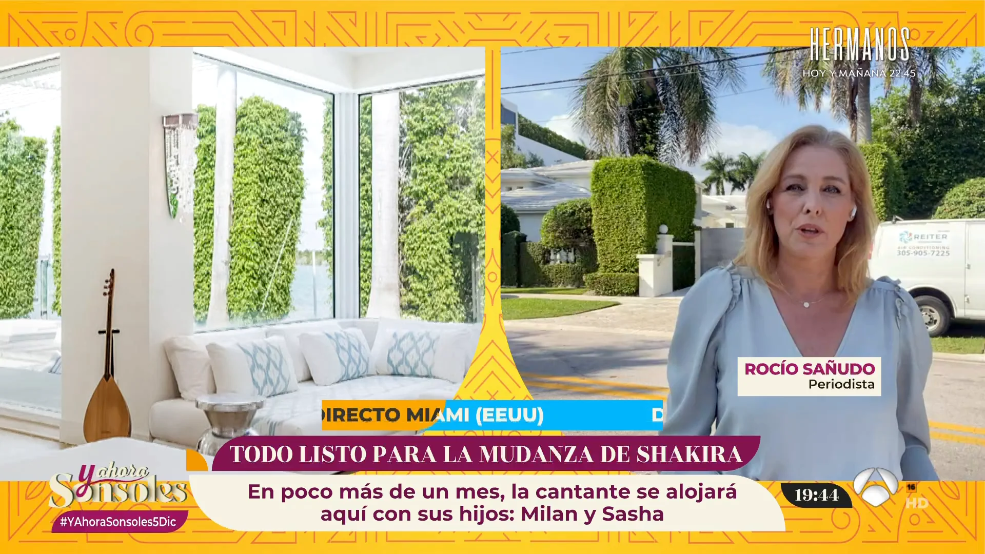Descubre c&oacute;mo es la casa de Shakira en Miami: as&iacute; es por dentro el nuevo hogar de la familia