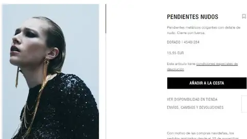 Pendientes dorados Pendientes dorados