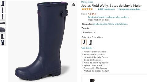 Botas de agua