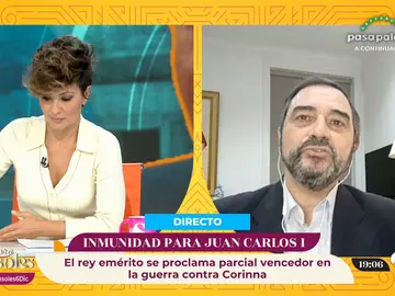Rafa de Miguel, acerca de la inmunidad del rey Juan Carlos ': "Es una victoria parcial, pero muy importante" Rafa de Miguel, acerca de la inmunidad del rey Juan Carlos ': "Es una victoria parcial, pero muy importante"