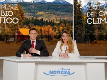 Joaquín Sánchez y Susana Saborido presentan los informativos