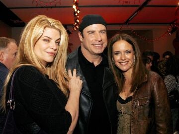 Kristie Alley, John Travolta y Kelly Preston