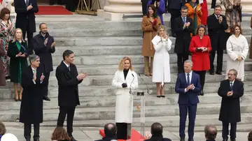 Aplausos a Batet en el acto del Día de la Constitución Aplausos a Batet en el acto del Día de la Constitución
