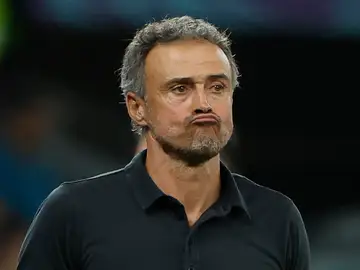 Luis Enrique, decepcionado tras la eliminación de España Luis Enrique, decepcionado tras la eliminación de España