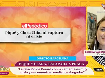 Zanjados los rumores de ruptura con un viaje a Praga: Lorena Vázquez cuenta todos los detalles Zanjados los rumores de ruptura con un viaje a Praga: Lorena Vázquez cuenta todos los detalles