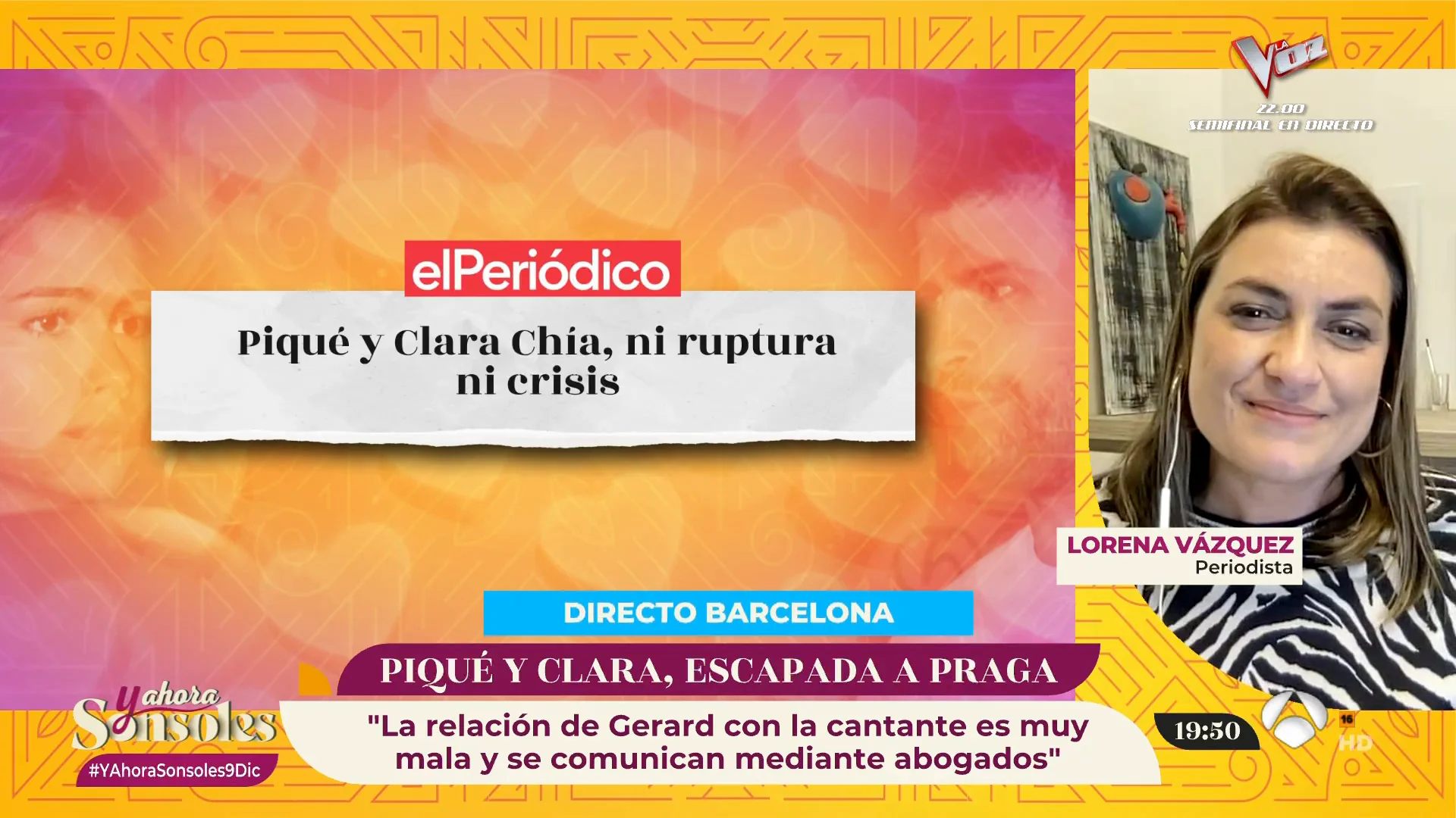Zanjados los rumores de ruptura con un viaje a Praga: Lorena Vázquez cuenta todos los detalles Zanjados los rumores de ruptura con un viaje a Praga: Lorena Vázquez cuenta todos los detalles