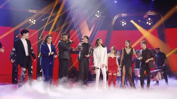 Los ocho semifinalistas de ‘La Voz’ inauguran la Semifinal cantando ‘Hay que vivir el momento’ de Manuel Carrasco 