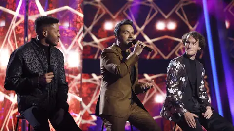 Luis Fonsi enamora cantando ‘Llegaste tú’ con Antón y Génesis en ‘La Voz’ Luis Fonsi enamora cantando ‘Llegaste tú’ con Antón y Génesis en ‘La Voz’