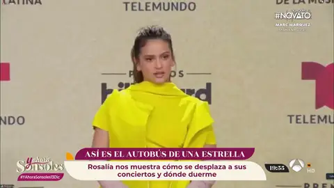 Así es la vida de Rosalía dentro de un autobús durante la gira… ¡Con un estudio incluido! Así es la vida de Rosalía dentro de un autobús durante la gira… ¡Con un estudio incluido!