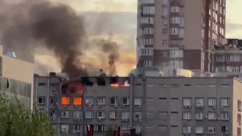 bombardeo drones Kiev bombardeo drones Kiev